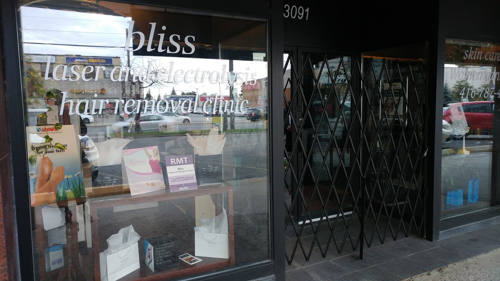 Bliss Laser & Electrolysis Clinic Center Inc | 3091 Bathurst St, North York, ON M6A 2A3, Canada | Phone: (416) 787-4138