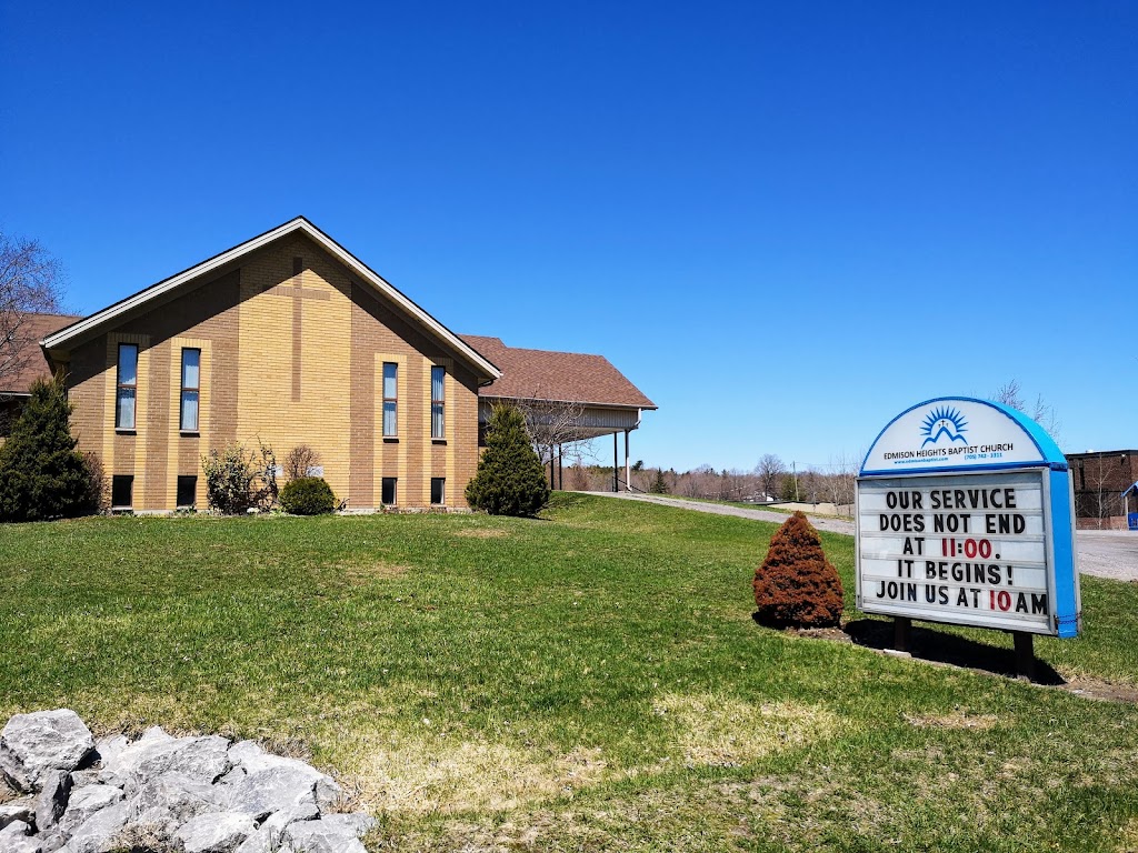 Edmison Heights Baptist Church | 160 Marina Blvd, Peterborough, ON K9H 6M9, Canada | Phone: (705) 742-3311