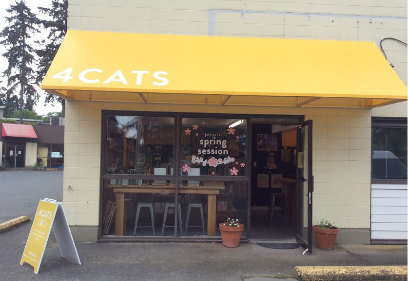 4Cats Arts Studio (Lantzville) | 7221 Lantzville Rd Suite 1, Lantzville, BC V0R 2H0, Canada | Phone: (250) 933-2424