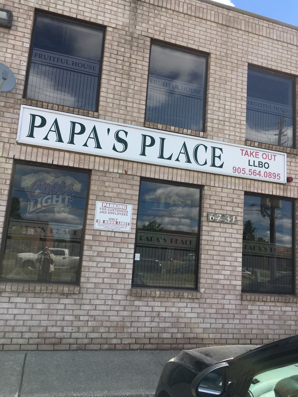 Papas Place | 6731 Columbus Road, Mississauga, ON L5T 2M4, Canada | Phone: (905) 564-0895