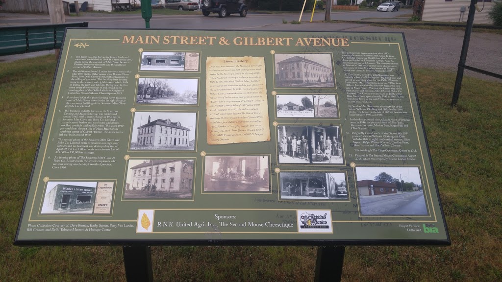 Historic Plaque | 334 Gilbert Ave, Delhi, ON N4B 2L5, Canada