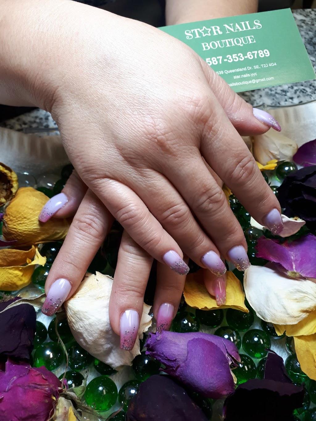 Star Nails Boutique | 539 Queensland Dr SE #2, Calgary, AB T2J 4G4, Canada | Phone: (587) 353-6789