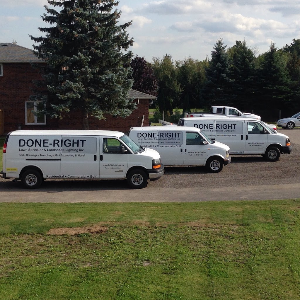Done-Right Sprinklers & Lighting | 194 Valeria Blvd, Woodbridge, ON L4L 6W4, Canada | Phone: (416) 848-1793