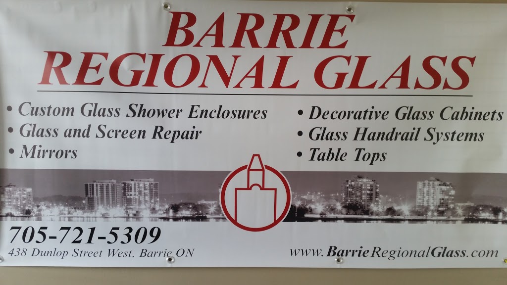 Barrie Regional Glass | 438 Dunlop St W, Barrie, ON L4N 1C3, Canada | Phone: (705) 721-5309