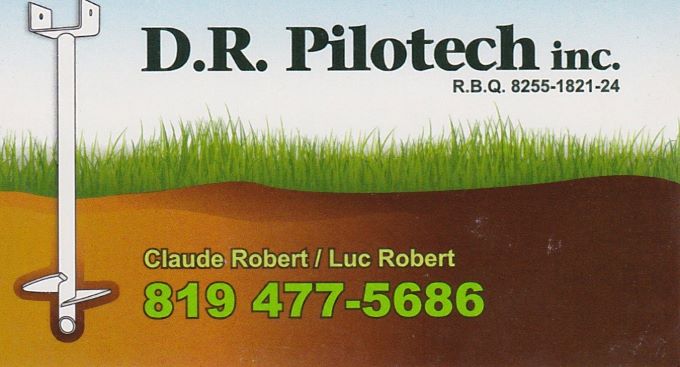 D.R. Pilotech | 110 Rue des Spirées, Saint-Cyrille-de-Wendover, QC J1Z 0C7, Canada | Phone: (819) 477-5686