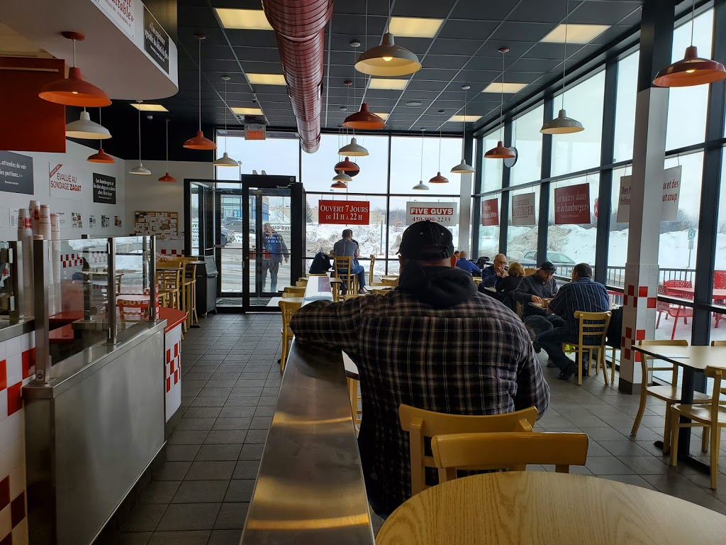 Five Guys | 44 Rue Valmont, Saint-Jérôme, QC J7Y 4Y2, Canada | Phone: (450) 990-2233