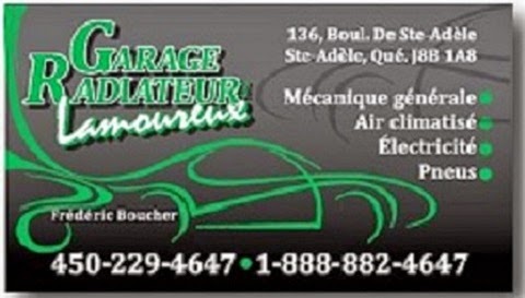 Garage Radiateur Lamoureux | 136 Boulevard de Sainte-Adèle, Sainte-Adèle, QC J8B 1A8, Canada | Phone: (450) 229-4647