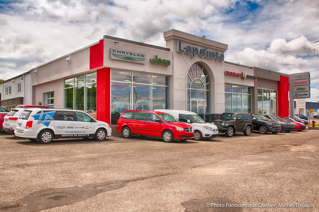 Lapointe Automobiles Inc | car dealer | 160 Boulevard Taché O, Montmagny, QC G5V 3A5, Canada | 4182488899 OR +1 418-248-8899