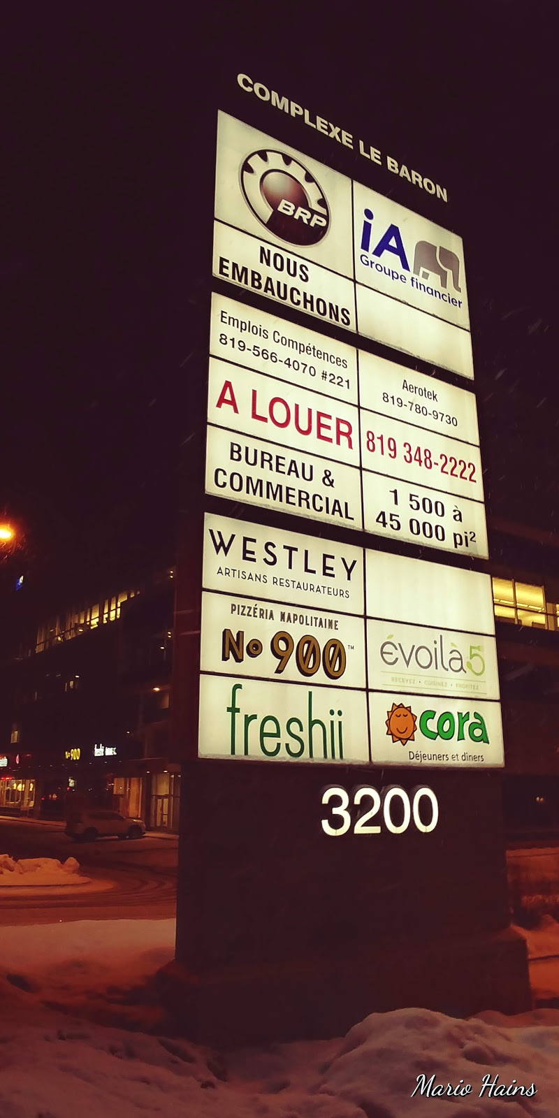 Complexe Lebaron | 3200 Rue King Ouest, Sherbrooke, QC J1L 1C9, Canada
