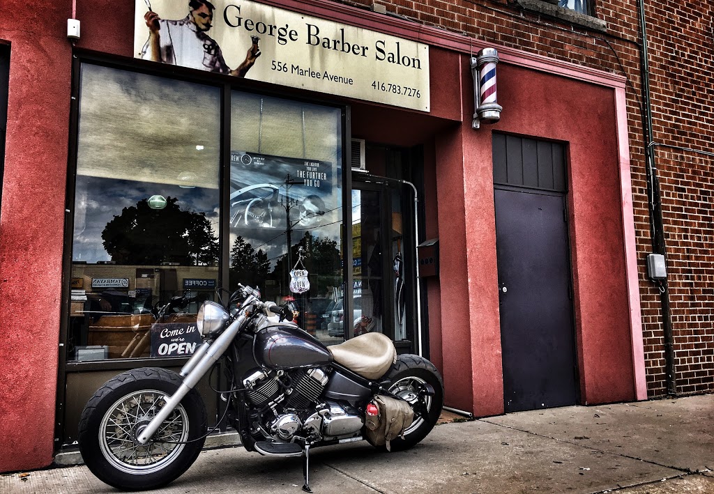 George Barber Salon | 185 Bridgeland Ave unit # 114, North York, ON M6A 1Y7, Canada | Phone: (416) 783-7276