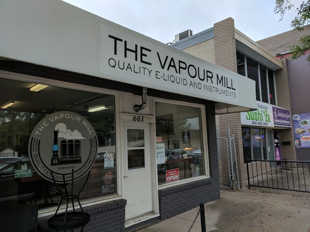 The Vapour Mill | 661 Corydon Ave, Winnipeg, MB R3M 0W3, Canada | Phone: (204) 475-9053