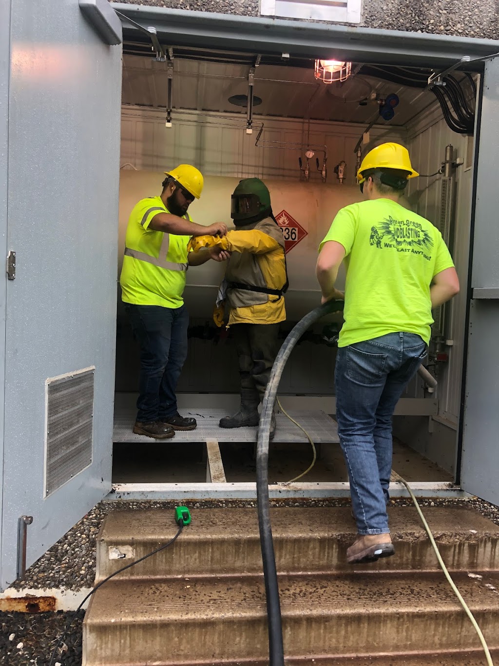 Darran Green Sandblasting and Painting | 51 Billy Brews Rd, Deseronto, ON K0K 1X0, Canada | Phone: (613) 707-6397