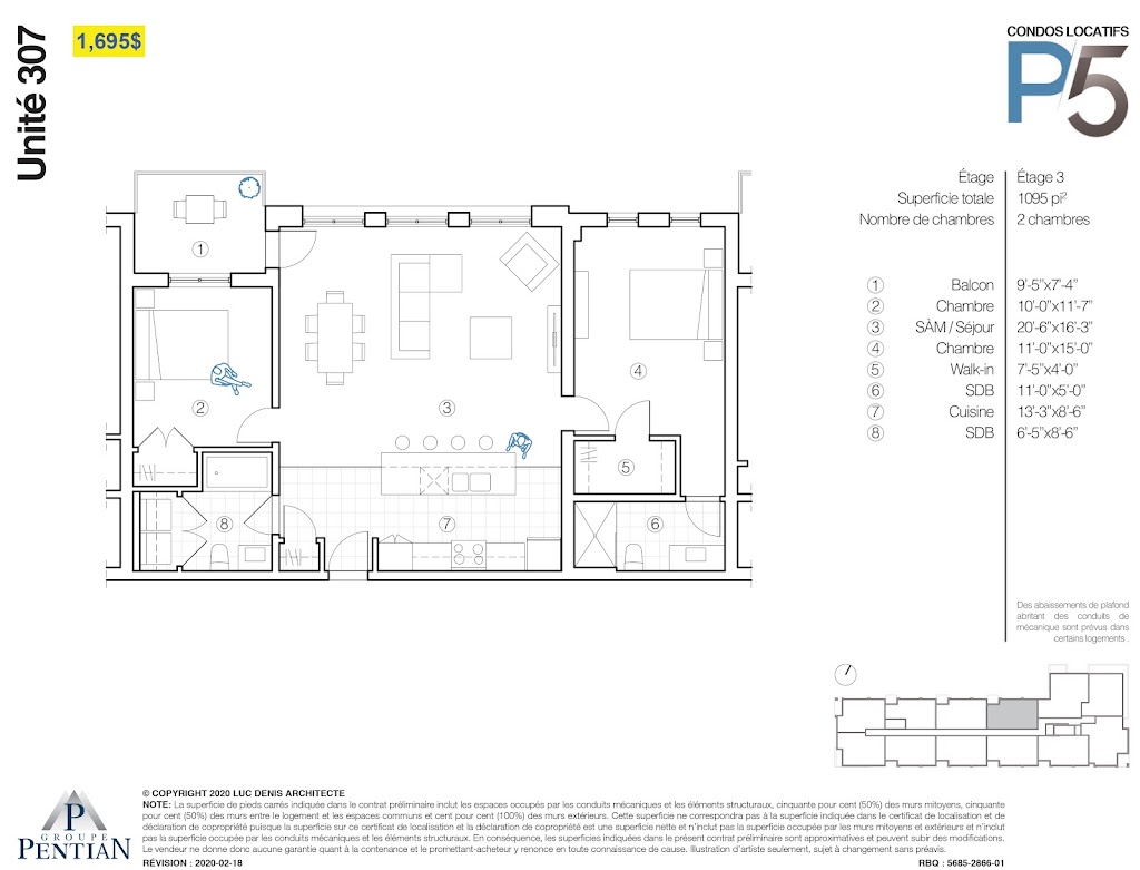 P5 Condos Locatifs - P5 Rental Condos | 19400 Rue Du Sulky, Pierrefonds, QC H9K 0A6, Canada | Phone: (514) 850-1650