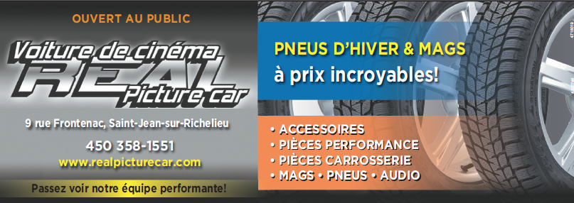 Voitures de Cinéma Réal | Saint-Jean-sur-Richelieu, QC J3B 2X9, Canada | Phone: (450) 358-1551