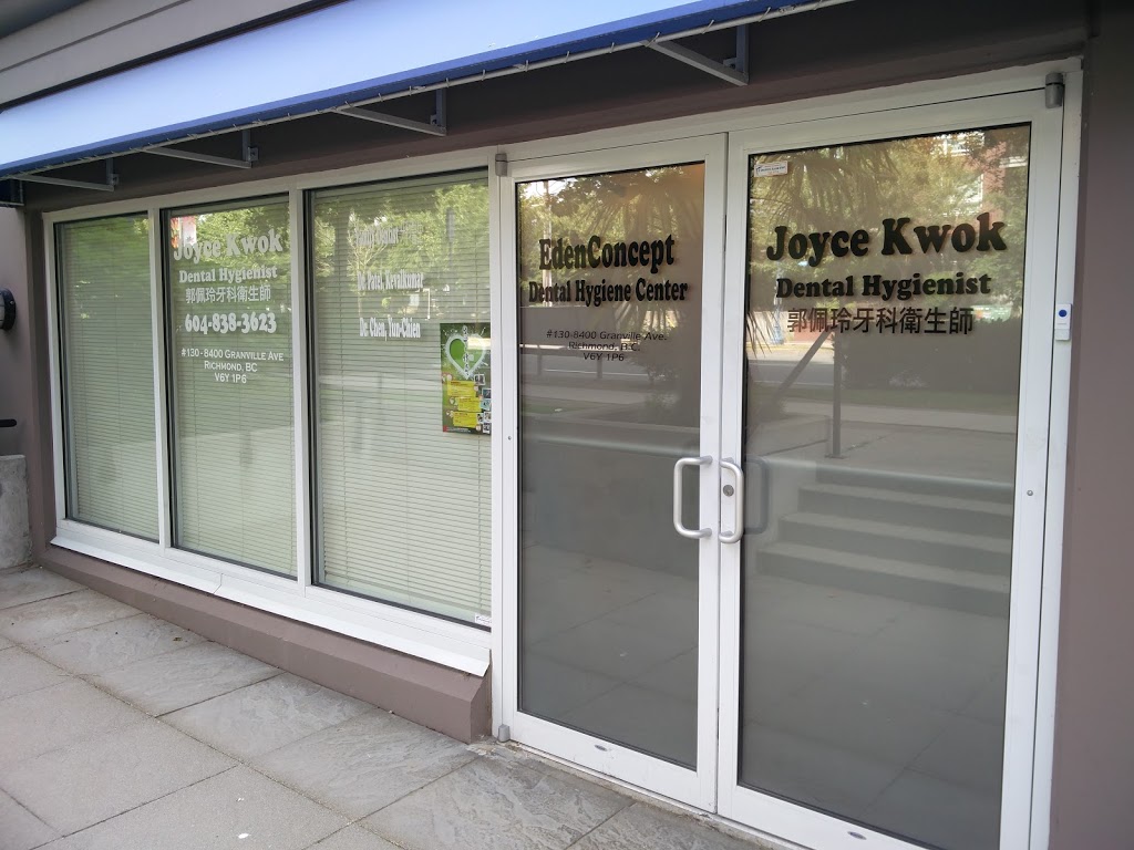 Edenconcept Dental Hygiene Centre | 8400 Granville Ave Unit 130, Richmond, BC V6Y 1P6, Canada | Phone: (604) 838-3623