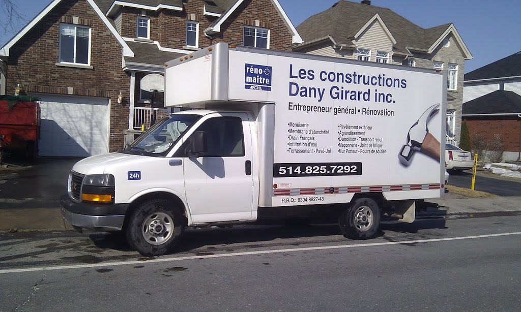 Les Constructions Dany Girard Inc | 3690 Rue Pierre-Thomas-Hurteau, Saint-Hubert, QC J3Y 8S4, Canada | Phone: (514) 825-7292