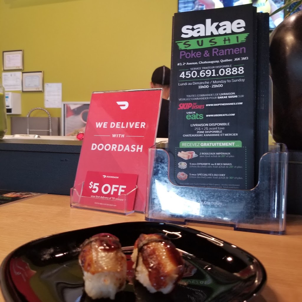 SAKAE SUSHI | 3 2e Avenue, Châteauguay, QC J6K 3M3, Canada | Phone: (450) 691-0888