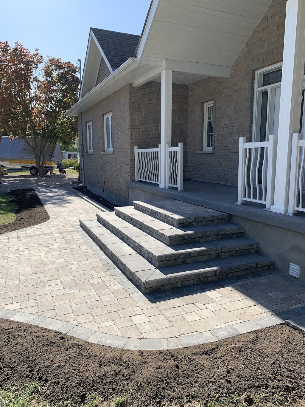 B&A Landscaping and Interlock | 1710 Golf Link Rd, Tiny, ON L0L 2J0, Canada | Phone: (705) 543-2231