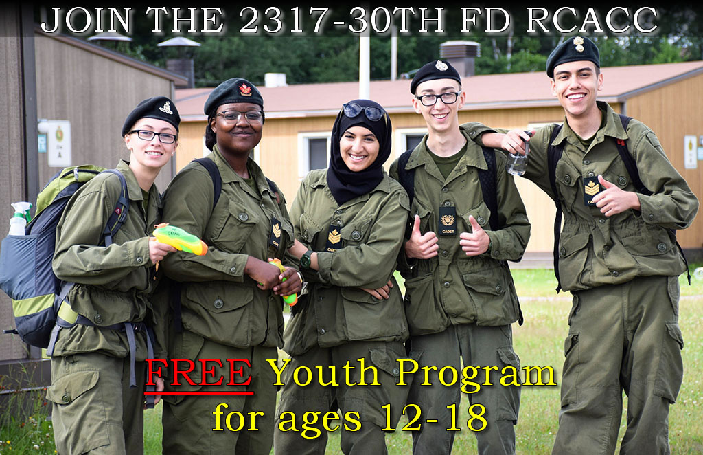 2317-30th FD Royal Canadian Army Cadets Corps | point of interest | 307 De Niverville Private, Gloucester, ON K1V 0N5, Canada | 6139939030 OR +1 613-993-9030