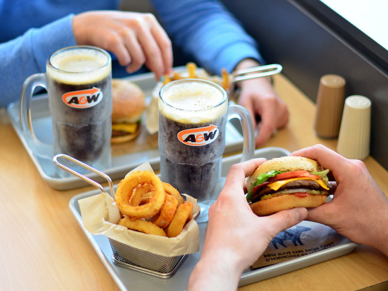 A&W Canada | Westbound ONroute, 290 ON-401, West Lorne, ON N0L 1J0, Canada | Phone: (519) 762-5673