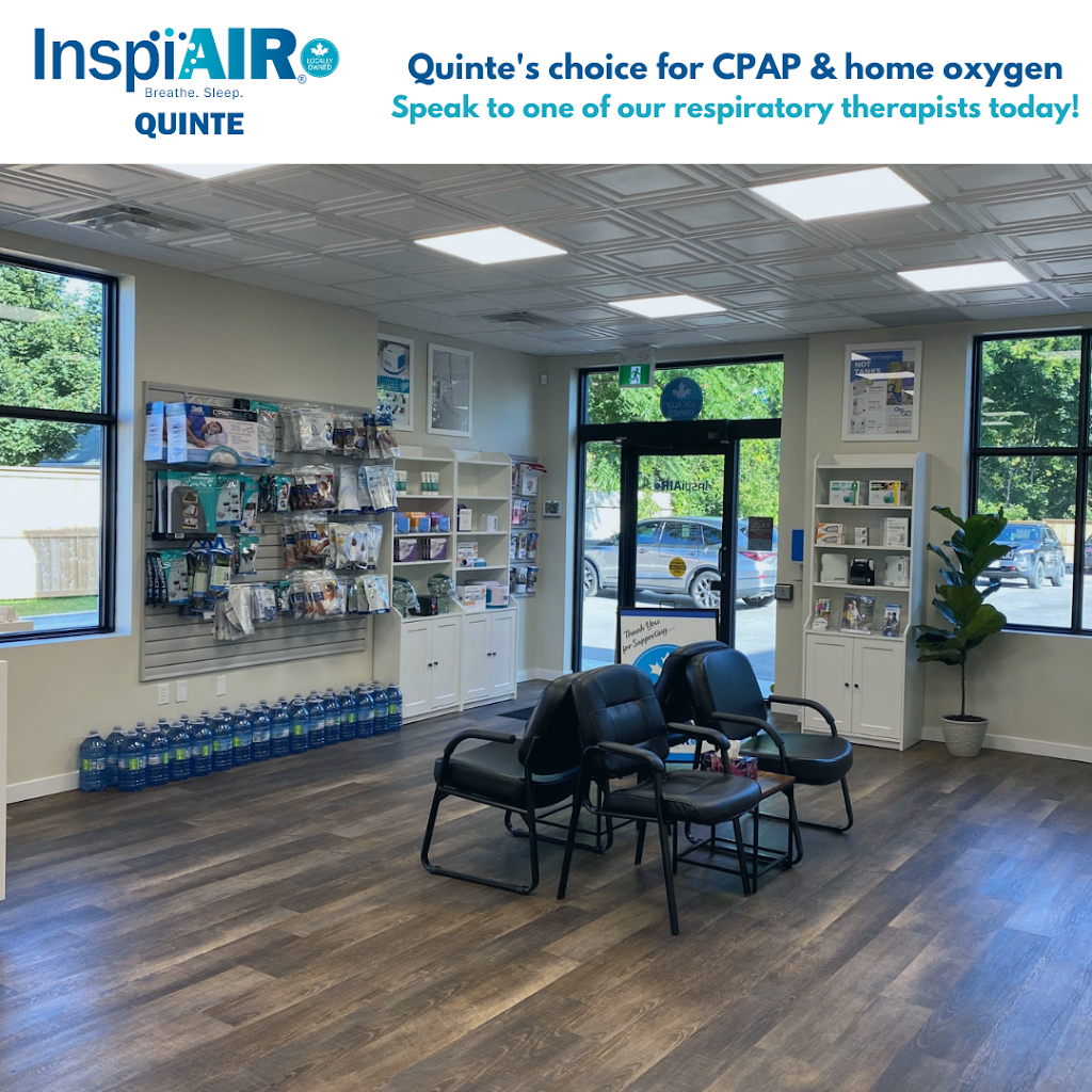 InspiAIR Quinte Oxygen & CPAP | 260 Dundas St E, Belleville, ON K8N 1E5, Canada | Phone: (613) 961-7070