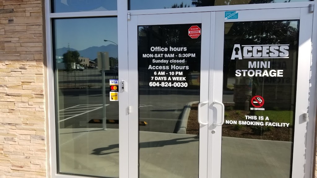 Access Mini Storage | 8989 Charles St, Chilliwack, BC V2P 7H9, Canada | Phone: (604) 824-0030