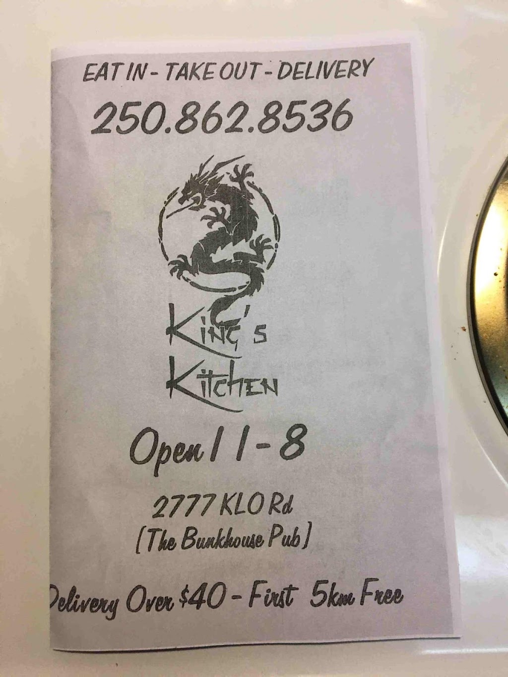 Kings Kitchen | 2777 K. L. O. Rd, Kelowna, BC V1W 4A5, Canada | Phone: (250) 862-8536