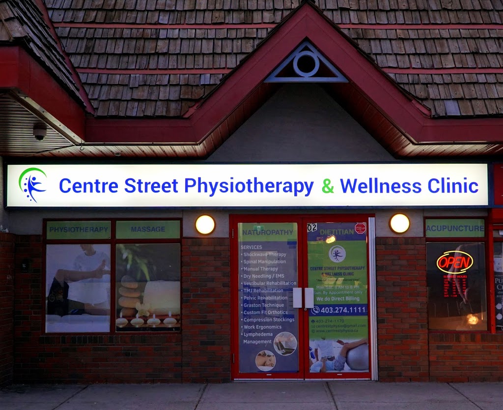 Centre Street Physiotherapy & Wellness Clinic | 6219 Centre St NW Unit 2, Calgary, AB T2K 0V2, Canada | Phone: (403) 274-1111