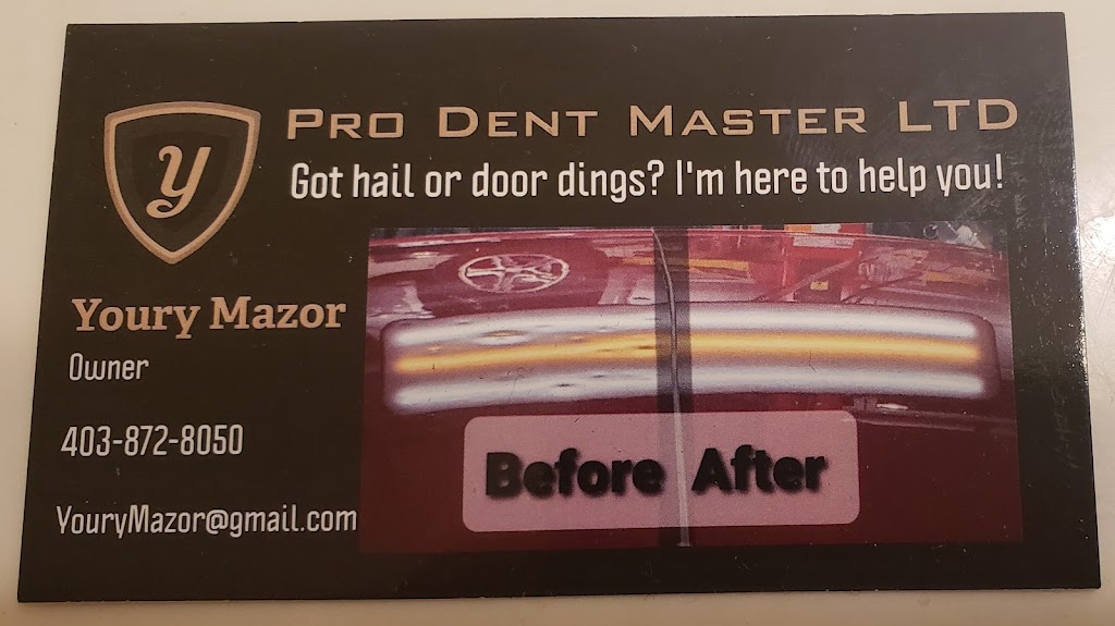 Pro Dent Master LTD | car repair | 14031 Evergreen St SW, Calgary, AB T2Y 2X4, Canada | 4038728050 OR +1 403-872-8050