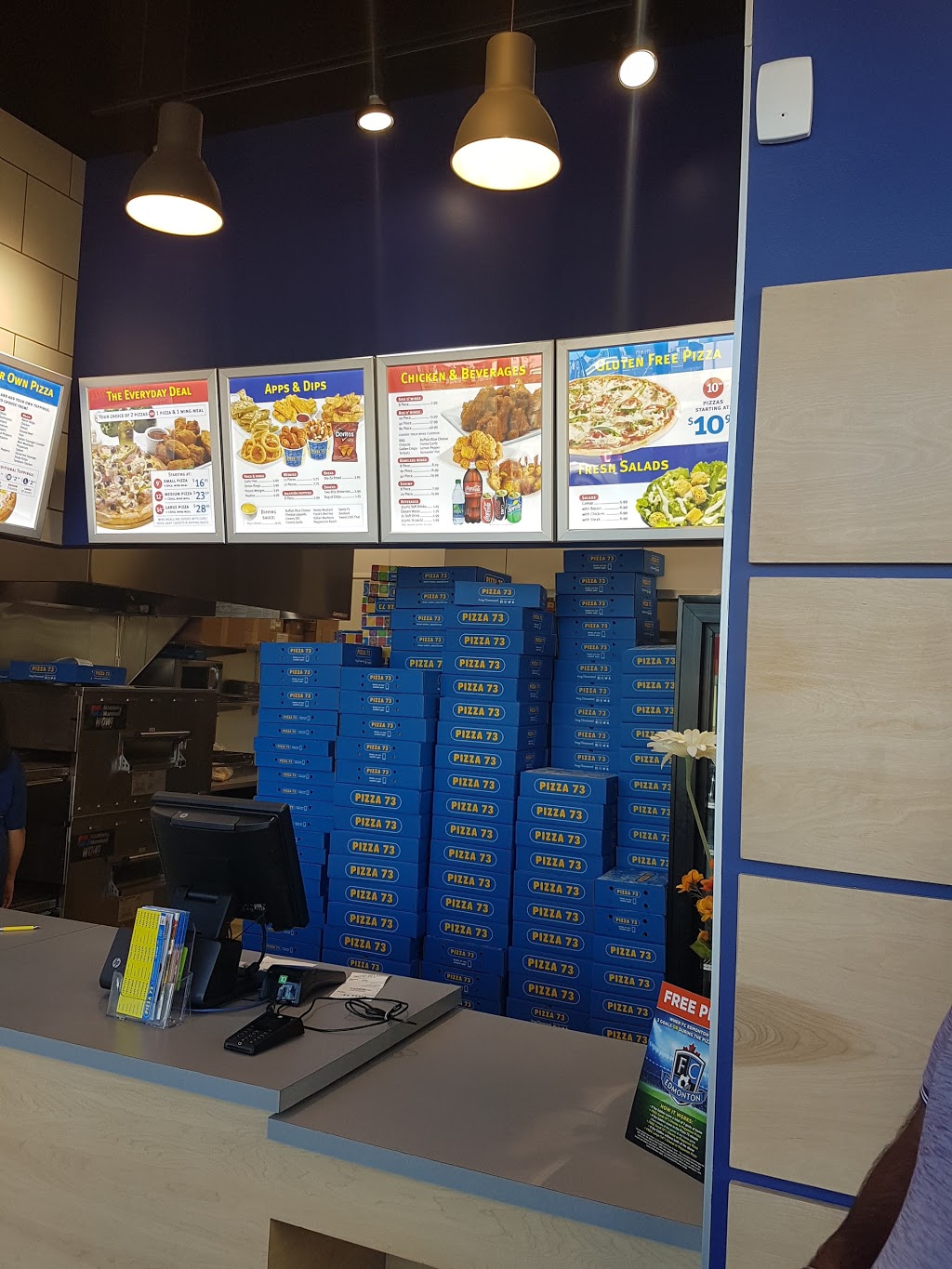 Pizza 73 | 16236 Ellerslie Rd SW, Edmonton, AB T6W 3S8, Canada | Phone: (780) 473-7373
