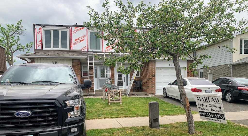 Marlad Roofing & Siding Inc | 30 Hale Rd Unit 14, Brampton, ON L6W 4N9, Canada | Phone: (905) 454-5953