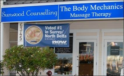 Body Mechanics Massage Therapy | 6345 120 St #128, Delta, BC V4E 1C8, Canada | Phone: (604) 599-5575