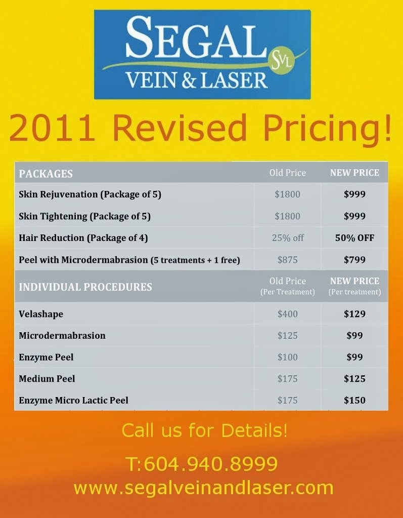 Segal Vein & Laser Clinic | 102-4515 Harvest Dr, Delta, BC V4K 4L1, Canada | Phone: (604) 940-2177
