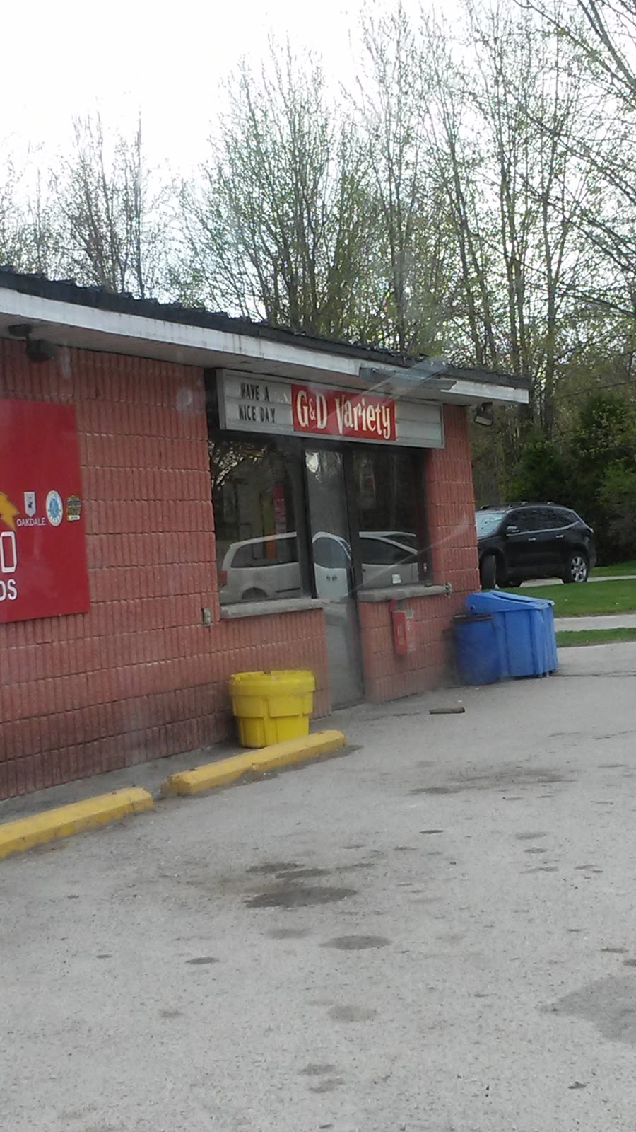 G AND D VARIETY AND GAS BAR | store | 492 Oneida Rd, Muncey, ON N0L 1Y0, Canada | 5196526003 OR +1 519-652-6003