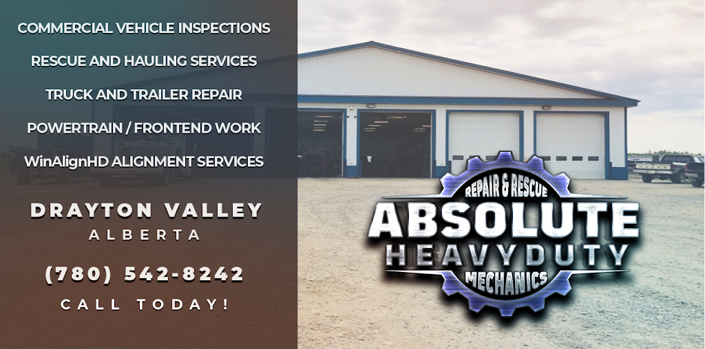 Absolute Heavy Duty Mechanics | 3205 64 St, Drayton Valley, AB T7A 1R5, Canada | Phone: (780) 542-8242