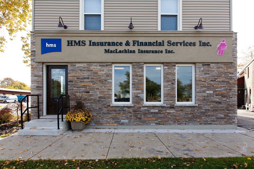 HMS Insurance / MacLachlan | 67 Main St, Thedford, ON N0M 2N0, Canada | Phone: (519) 296-5593