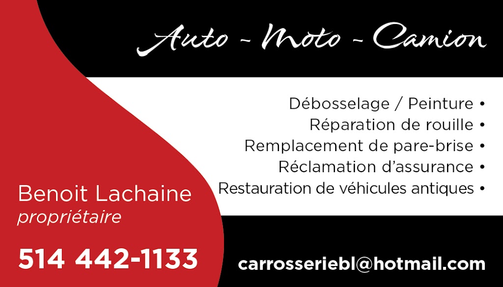 Carrosserie B.L. | 3085 Bd Laurier, Sainte-Madeleine, QC J0H 1S0, Canada | Phone: (514) 442-1133
