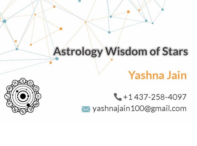 Astrology Wisdom Of Stars by Yashna | Castle Oaks Crossing, Clarkway Dr, Brampton, ON L6P 3X2, Canada | Phone: (437) 258-4097