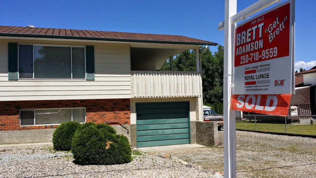 Brett Adamson Realtor® | 2475 Dobbin Rd, West Kelowna, BC V4T 2E9, Canada | Phone: (250) 718-9559