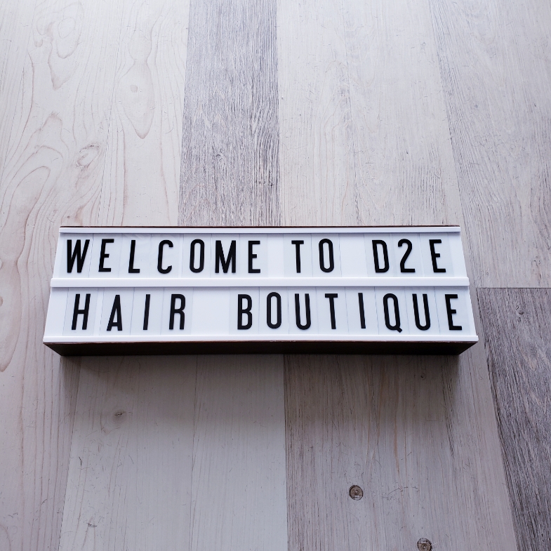 D2E Hair Boutique | 2255 Bloor St W, Toronto, ON M6S 1N9, Canada | Phone: (416) 769-3287