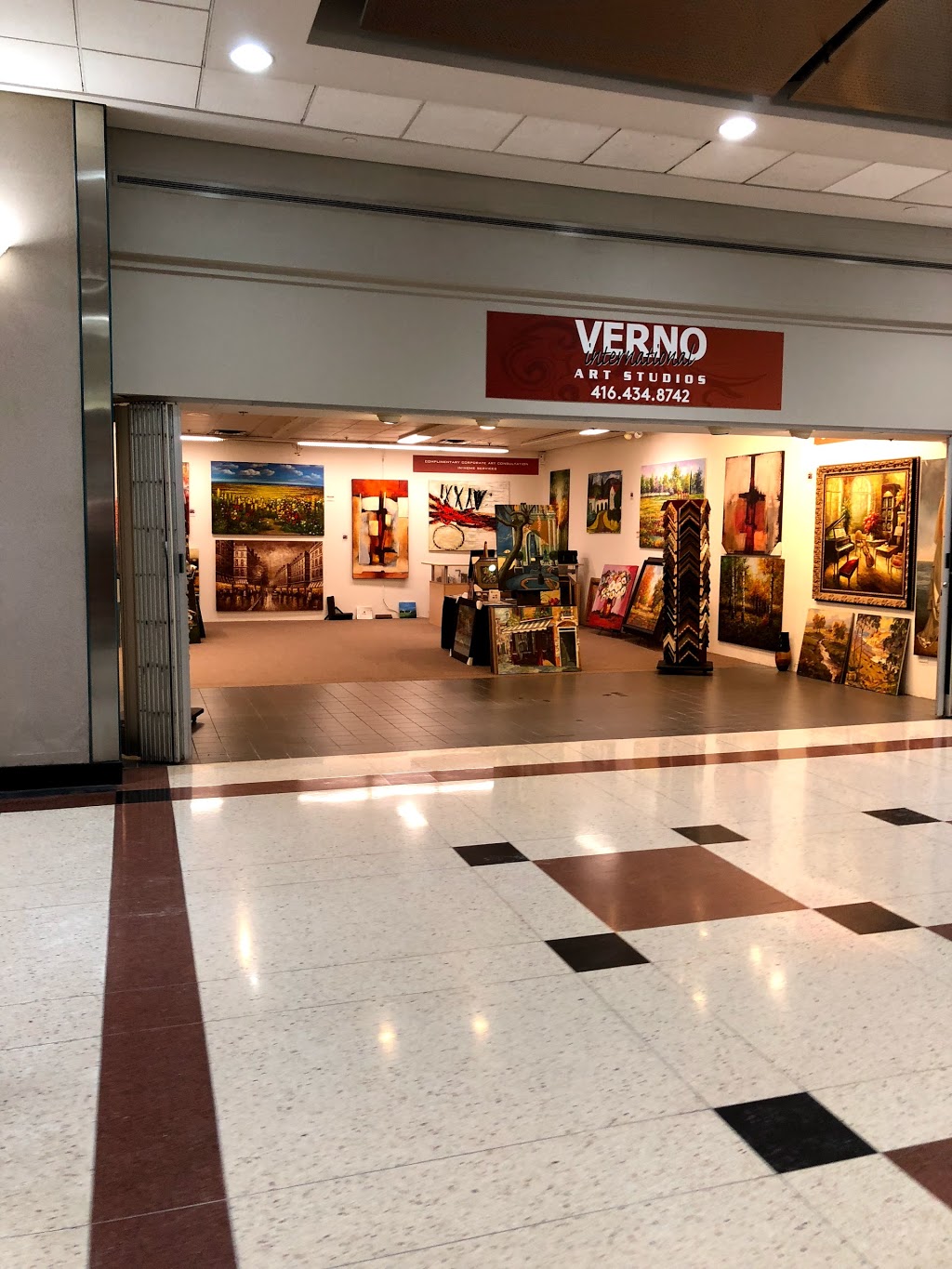 Verno Art Studios | 200 Wellington St W Suite 120, Toronto, ON M5V 3C7, Canada | Phone: (416) 410-5669