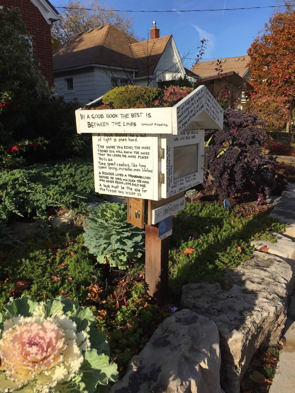 Little Free Library | 217 Waterloo St, Kitchener, ON N2H 3V9, Canada