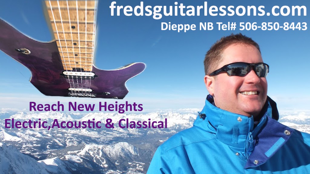 Freds Guitar Lessons | 41 Rue Nugent Street, Dieppe, NB E1A 0S7, Canada | Phone: (506) 850-8443