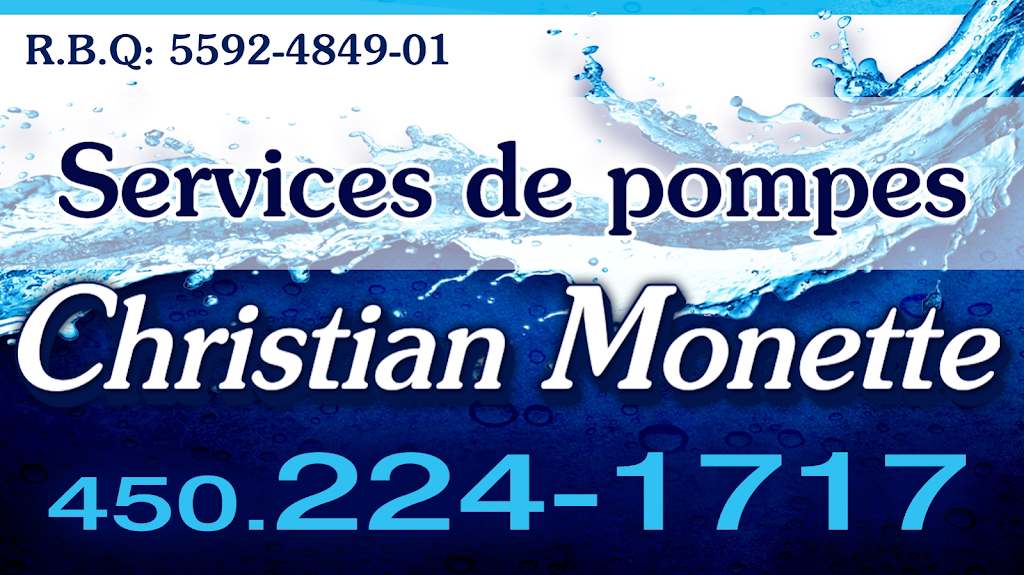Puits Christian Monette | 2621 Bd du Curé Labelle, Prévost, QC J0R 1T0, Canada | Phone: (450) 431-2771