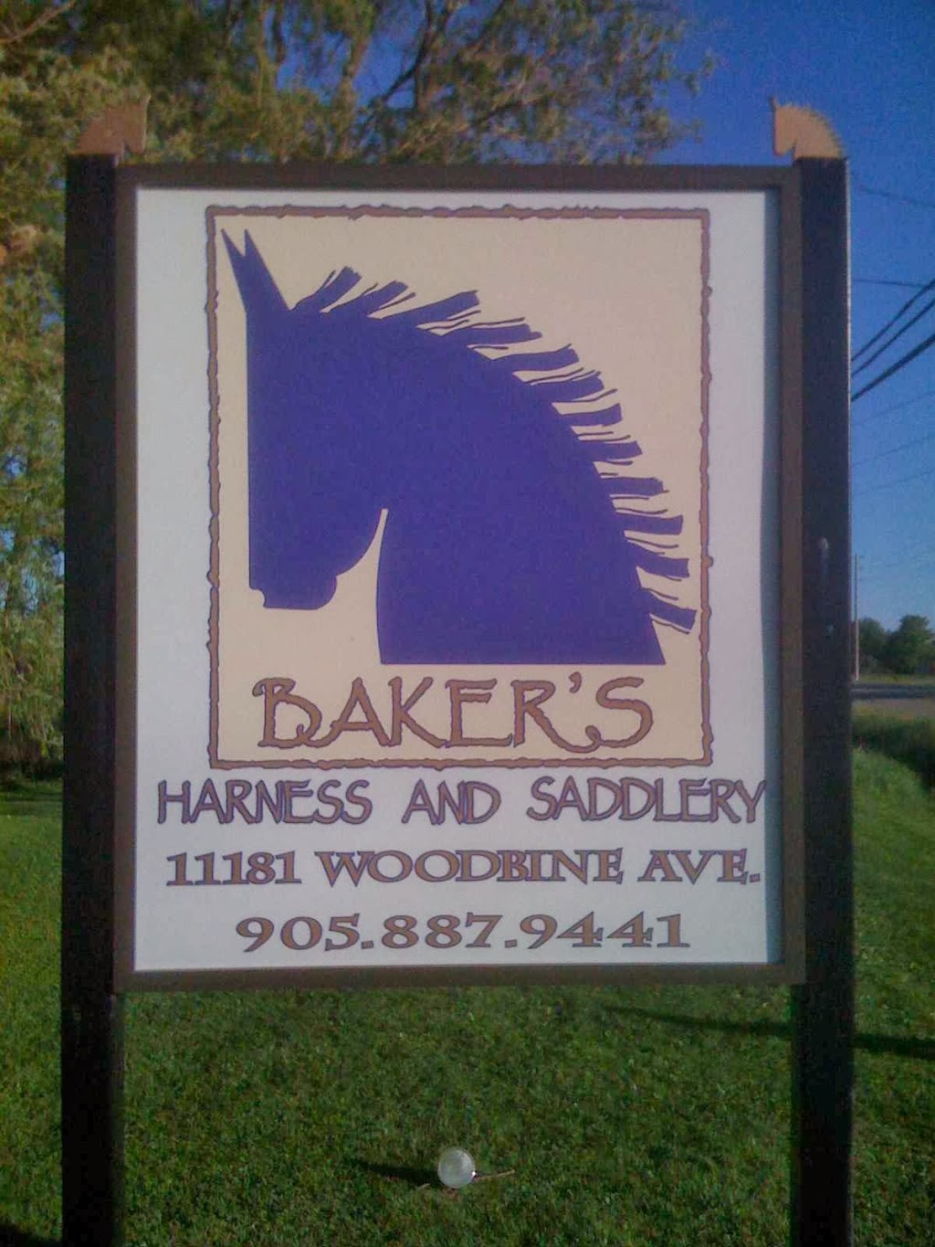 Bakers Harness & Saddlery | store | 11181 Woodbine Ave, Markham, ON L6C 1J4, Canada | 9058879441 OR +1 905-887-9441