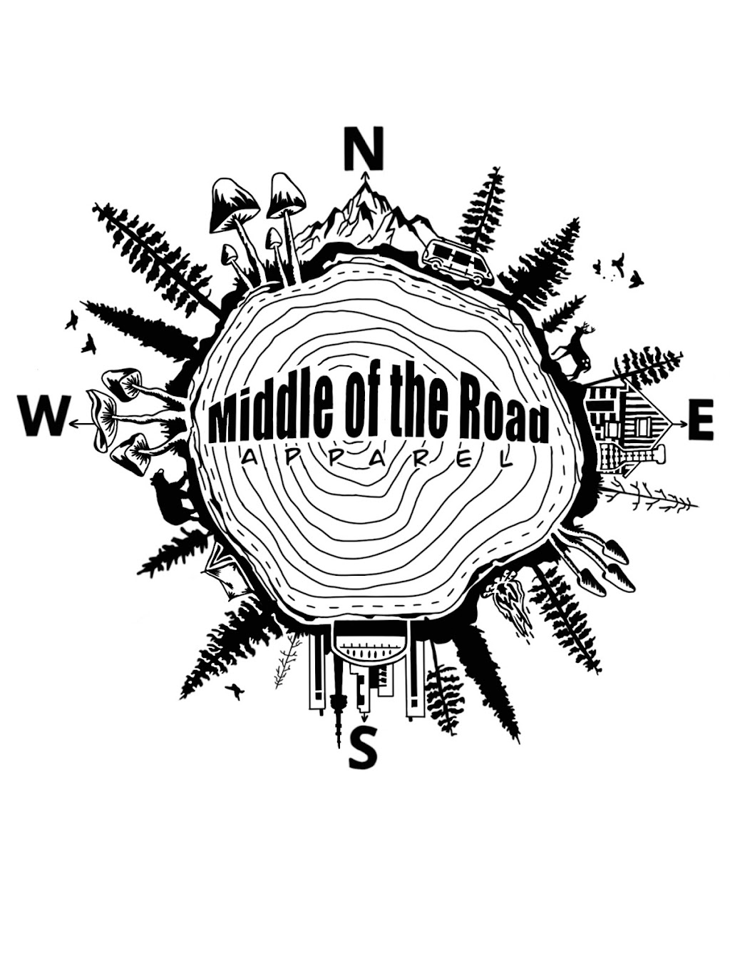 Middle of the Road Apparel | 19179 Centre St, Mount Albert, ON L0G 1M0, Canada | Phone: (905) 806-6200