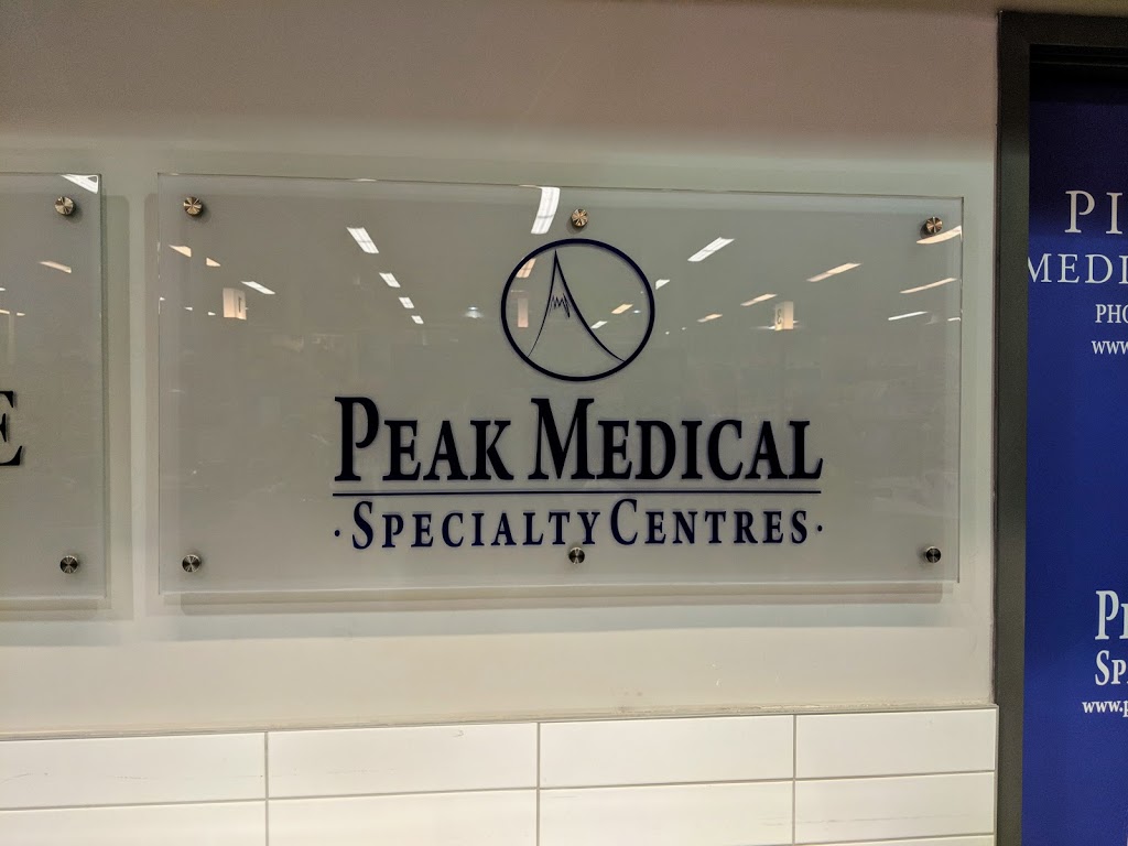 Peak Medical Specialty Centres | 250 Shawville Blvd SE #103, Calgary, AB T2Y 2Z7, Canada | Phone: (833) 738-7325