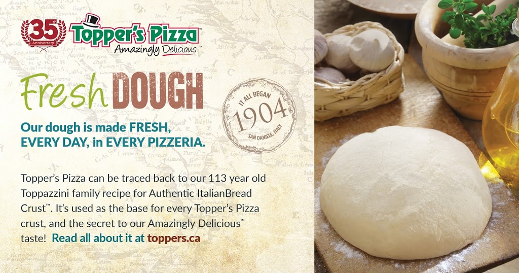Toppers Pizza - Milton | 1155 Maple Ave, Milton, ON L9T 0A5, Canada | Phone: (866) 454-6644