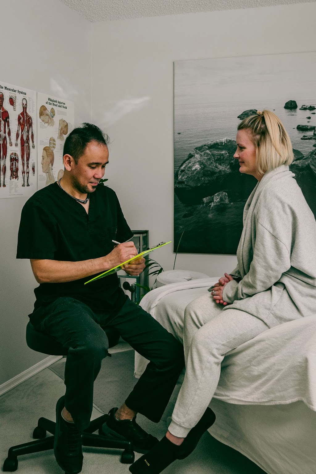 Alpha Therapeutic Massage Clinic | 518 River Point NW, Edmonton, AB T5A 4Z2, Canada | Phone: (587) 968-2401