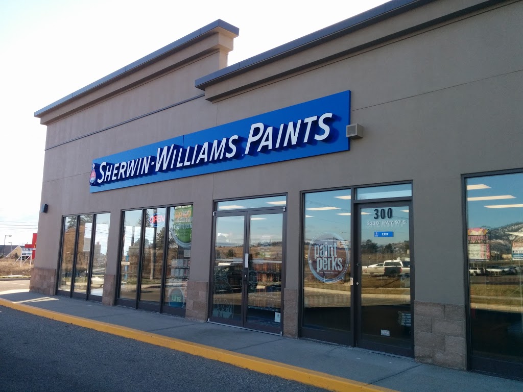 Sherwin-Williams Paint Store | 2330 BC-97, Westbank, BC V4T 2P3, Canada | Phone: (250) 707-5472